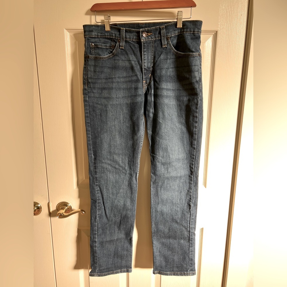 Men’s Levi’s 511 denim blue jeans 31 30 slim fit